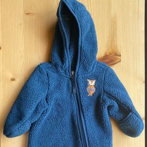 The North Face Sherpa Fleece Bunting 3-6 months
